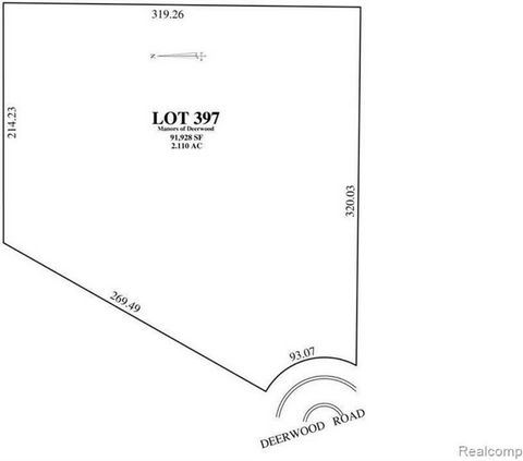 Walkout; Backs to Independence Oaks Park. Wooded, adjacent to upscale homes in Manors of Deerwood VIII.