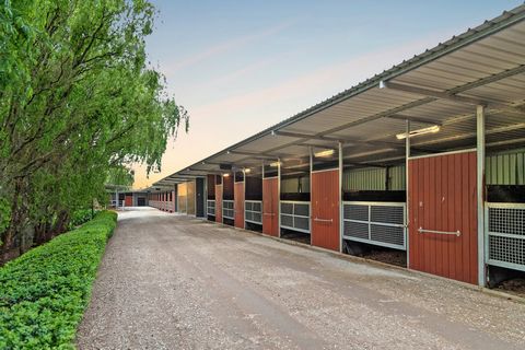 Um centro de treinamento especializado construído especificamente para cavalos de corrida em 2,25 acres (aproximadamente), 'Carisbrook Lodge' é uma instalação de primeira linha para condicionamento de puros-sangues campeões, situada a uma curta camin...