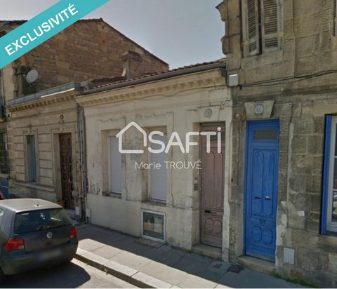 Située dans le quartier Gare-Saint Jean, voici cette échoppe bordelaise offrant un cadre de vie authentique et recherché. Proche des commerces, écoles et transports en commun, elle bénéficie d'une localisation idéale pour profiter pleinement de tous ...