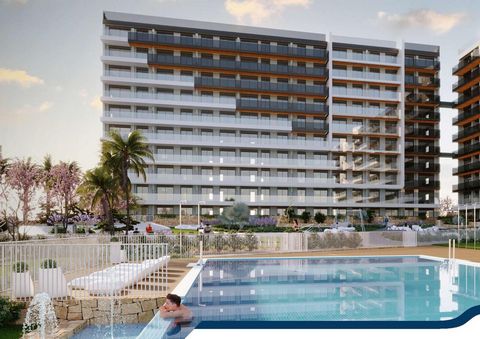 NOUVEAU COMPLEXE RÉSIDENTIEL À PUNTA PRIMA Nouveau complexe résidentiel de 220 appartements à Punta Prima, Torrevieja. Appartements avec 2 et 3 chambres et 2 salles de bains, cuisine ouverte sur le salon, armoires encastrées, tous avec de grandes ter...