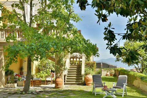 This house is a lovely art nouveau villa. The house is rich of radiance thanks to its frescoes and antique pieces of furniture. The villa lies at the border of a wonderful Tuscan hamlet, called Lari. The villa disposes of a complete fenced garden, se...