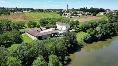 ELITE GROUP Real Estate vous fait découvrir à la vente ce magnifique domaine de 6,5 hectares niché dans un cadre idyllique ! Situé à seulement 10 minutes de la gare TGV et du centre-ville d'Angoulême, cette propriété offre un mélange parfait de charm...