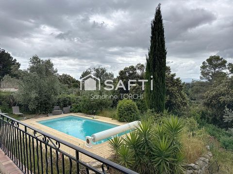 Maison 152 m² sur 2235m² avec piscine à Flayosc (83780).