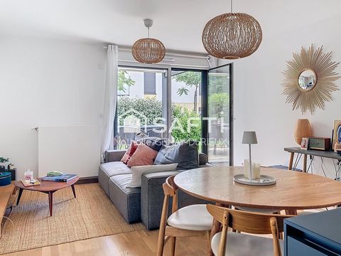 Rez de jardin 69 m2 - 2 chambres