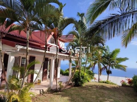 Maison F6 avec vue mer Les Avirons
