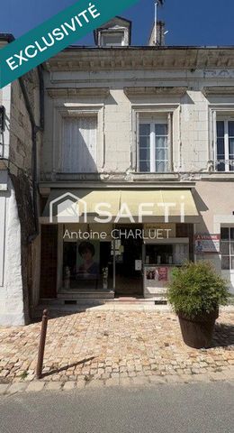 Local commercial + Appartement en plein coeur de ville