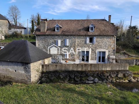 Maison Béarnaise, 184m2, 8 pièces, 4 chambres, potentiel pour en faire 2 logements.
