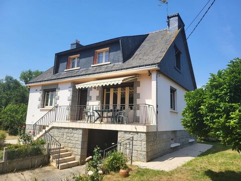 Belle maison néo-bretonne aux Forges de Lanouée