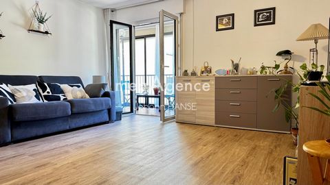 Appartement T2 lumineux, place de parking, cave.