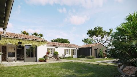 Located in the heart of the highly sought-after village of Ars en Ré, discover this rare property in its future state of completion. This future high-end house offers a unique living environment that combines elegance, comfort, and the charm of Rétai...