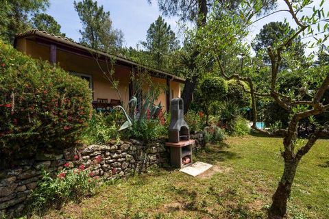 This 3-bedroom holiday home in Les Salelles hosts upto 6 people and pets. Featuring a private swimming pool for a swim and a roofed terrace to relax, it is perfect for a group or families with children. Explore Les Vans at 6 km with its shops, market...