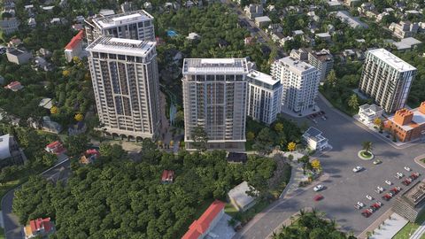 Новый проект в Махинджаури представляет собой многофункциональную строительную конструкцию, которая включает в себя в общей сложности 813 квартир. Комплекс состоит из двенадцатиэтажных, двух двадцатиэтажных и семнадцатиэтажных зданий, строительство к...