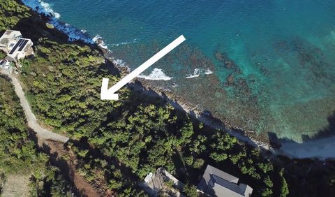 This gently sloping one acre site on Rogue's Point on the North Shore of Tortola provides simply breath taking views down the chain of islands from the stunning White Bay beach on Guana Island all the way through to Moskito Island and beyond. Views a...