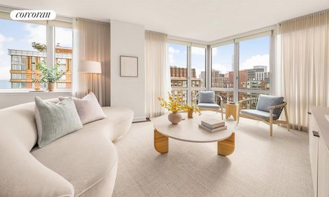 Co-op with Condo Rules. Immediate occupancy. 12 months paid maintenance on contracts signed by May 31, 2024. Residence 24A is a gracious, 1,628 sq. ft. three-bedroom three-bath home designed by Pelli Clarke Pelli to meet the highest level of green bu...