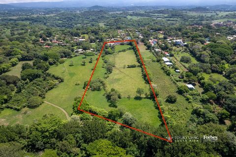 Finca La Garita Center Nestled in the heart of La Garita, this sprawling 4-hectare flat estate presents an exceptional investment opportunity for entrepreneurs and investors alike. With flat land, used for cattle grazing, and perfectly situated in a ...