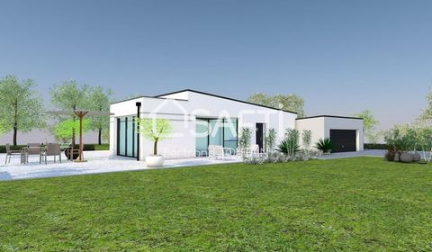 Located 5 minutes from AVRANCHES, countryside environment, new single storey house comprising: entrance hall, 50m² living room with furnished and equipped kitchen area (to be provided), 3 beautiful bedrooms including 1 with dressing room and bathroom...