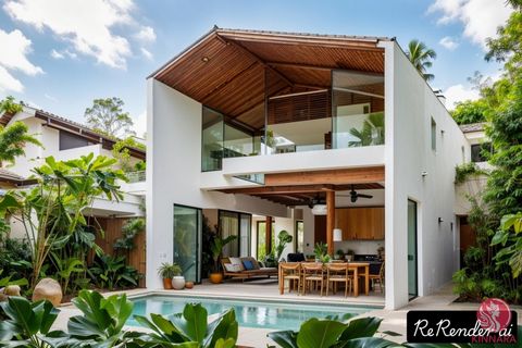 Bienvenue dans l’oasis de vos rêves au cœur de Surat Thani, en Thaïlande ! Cette superbe villa achevée combine une vue sereine sur le front de mer avec une élégance moderne sur deux étages spacieux. Avec trois chambres luxueuses et trois salles de ba...