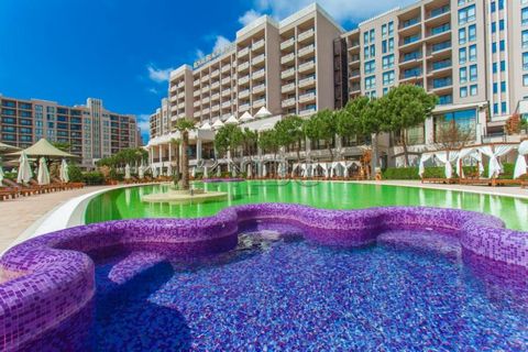 . 1-bedroom apartment in Royal Beach Barcelo, Sunny Beach IBG Real Estates is pleased to offer a furnished 1-bedroom apartment, located on the 8 floor in the five-star Royal Beach Barcelo Complex, set in the heart of Sunny Beach and only 2-3 minutes ...