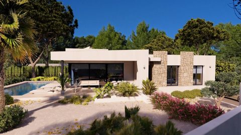 Moderne nieuwbouw gelijkvloers villa te koop in benissa gelegen op slechts 2000m van het strand Deze villa maakt deel uit van een kleine urbanisatie van 5 nieuwe villas Er is een inkomhal een ruime woonkamer met een volledig uitgeruste open keuken ee...