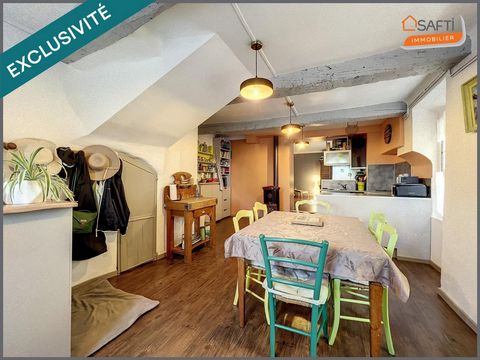 Maison de village 7 pièces de 93m² sur trois niveaux