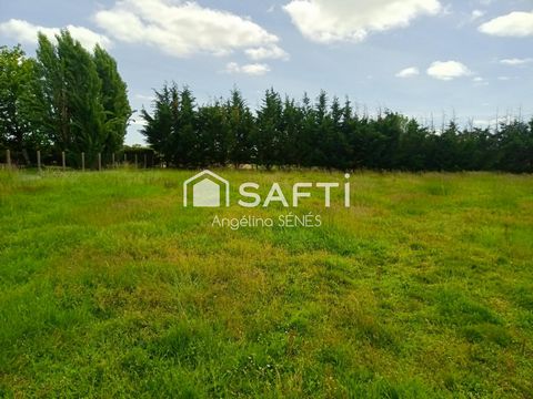 Très beau terrain plat proche des commodités