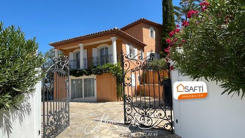 A VENDRE VILLA DOMINANTE AUX VOLUMES GÉNÉREUX AVEC PISCINE ET DÉPENDANCE- 83370 SAINT AYGULF