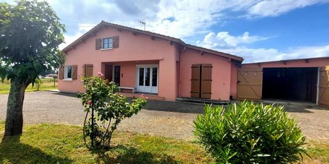 Maison de plain pieds, au calme, à 10 minutes d’Aire-sur-l’Adour