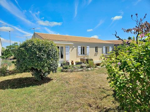 Charmante maison de plain pied avec jardin et garage!