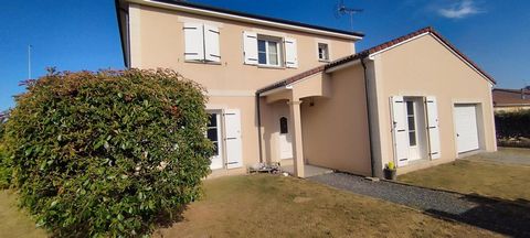 Maison familiale 4 chambres + bureau – 152 m² – Terrain 874 m² – Beaune-les-Mines