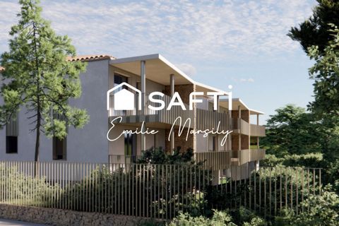 Appartement neuf avec grande terrasse cœur de village