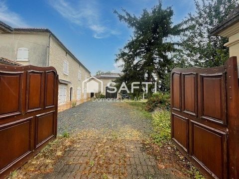 Maison en pierre avec dépendances et piscine à rénover – Grand potentiel – Chazelles