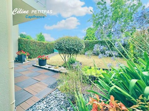 Appartement T3 proche du centre de St Thurial 68m² habitable jardin 70m²