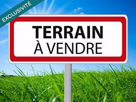 Beau terrain constructible de plus de 6 ares