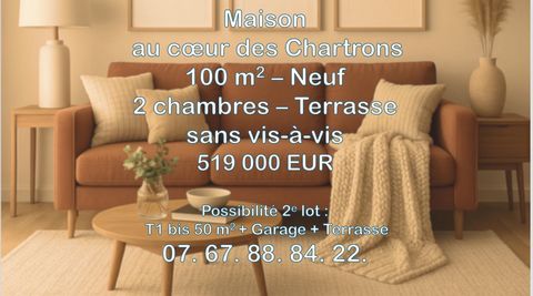 Maison de ville rénovée 100 m2 – Cœur des Chartrons