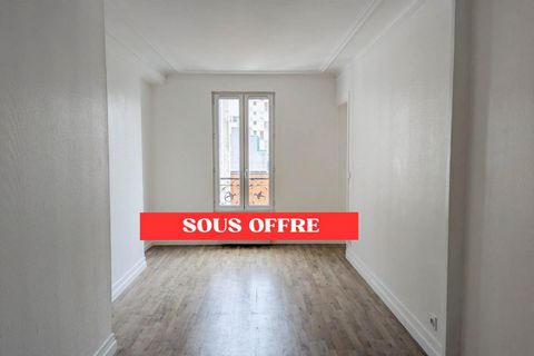 Appartement 2 pièces, lumineux, sans vis-à-vis