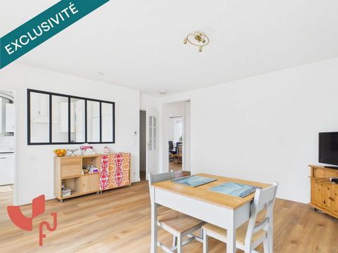 T3 avec balcon, garage, parking, cave et grenier