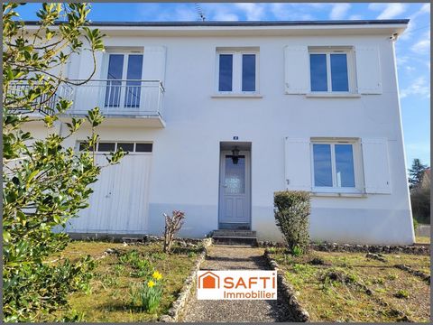 MAISON 3ch + Garage + Cabanon + Jardin + Parking