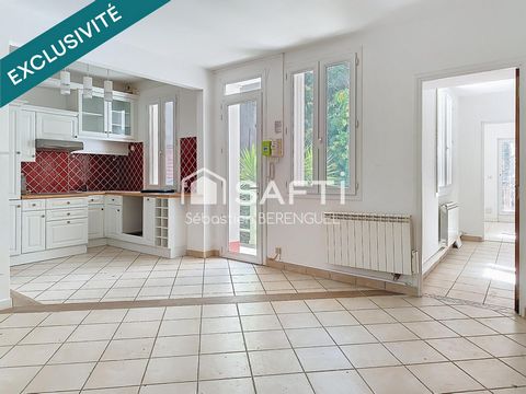 Appartement Hyper centre de Sète, 58m² avec balcon et jardin privatif de copropriété