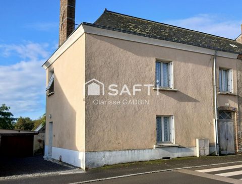 Maison de bourg avec grand terrain
