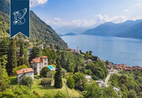 This spectacular historical villa is for sale near Como, in an exclusive panoramic position overlooking the enchanting lakeside. This prestigious estate is located in a richly planted park of 18,210 square meters, which houses a beautiful greenhouse ...