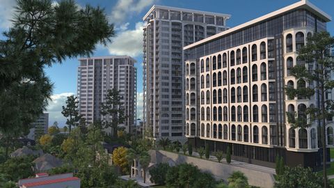 Det nya projektet i Makhinjauri är en multifunktionell byggnadsstruktur som omfattar totalt 813 lägenheter. Komplexet består av tolv våningar, två tjugo våningar och sjutton våningar, vars konstruktion pågår. Bostadsområdet kombinerar kommersiella om...