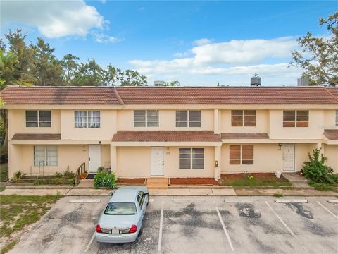 Great Investment/Income producing opportunity or private owner property!!! Three bedroom/ two and one-half bathrooms. The flooring is tiled throughout on the first floor and laminate flooring on the second floor. Pet friendly community. Indoor laundr...