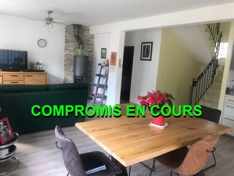 Entirely renovated this house is located in a village nestled at the foot of the Pyrenees. Very bright throughout, it consists of a living room with an open fitted kitchen, 4 bedrooms, an office area, a bathroom, shower room, and a basement housing t...
