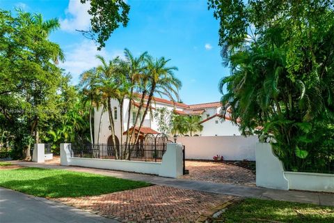 A rare and beautiful Coral Gables 1926 landmark home on a lush 10,500 SF lot. This 4,557 sq ft home features 5 bedrooms and 4 bathrooms. Walk-in California closets, one car garage with storage, courtyard with pool and fountain, spacious terraces, and...