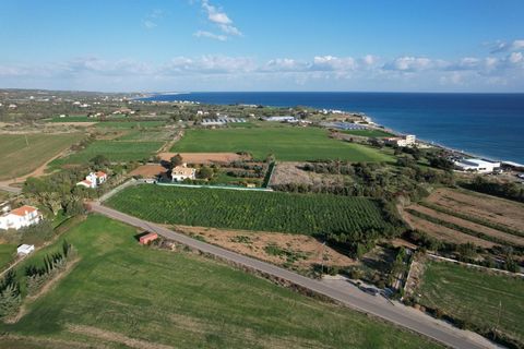 Sea view touristic development field extending to about 8.027 sq.m., is located in Agios Theodoros, Larnaca. The field abuts a public green area and is within walking distance to the sea of approximately 200m. The asset has a flat surface and benefit...