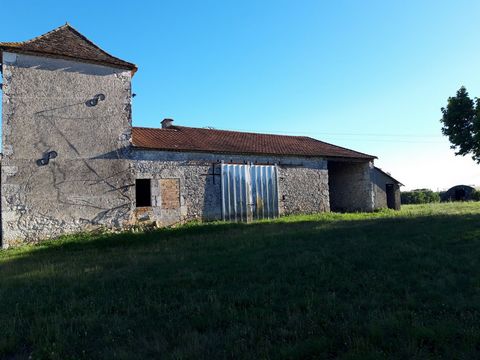 Begrensd door een kleine gemeentelijke weg, op een dominant punt, met als enige overlast de kikkers van de vijver, wacht deze tweehonderd jaar oude boerderij op u om weer tot leven te komen. Op 10 minuten van Bergerac en zijn voorzieningen en op 15 m...