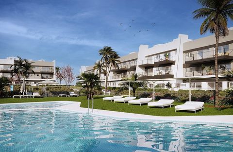 LETZTE PHASE! Die Apartments mit 2 und 3 Schlafzimmern und 2 Bädern haben eine sorgfältige Aufteilung und bieten einen schönen Blick auf die Gemeinschaftsbereiche, die natürliche Umgebung oder das Meer sowie den Swimmingpool und die privaten Gärten d...