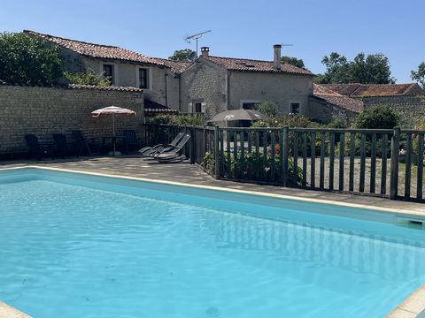The property consists of a spacious 3 bedroom home, 2 gites and HEATED pool and is situated in a quiet village just 5 minutes from schools and shops. Formerly run as a business with an area for a small campsite, it is lLocated about an hour from the ...