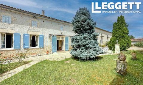 A22487JHI17 - Set in the centre of a village with a school - this is a charming house in need of complete renovation - although the roof has been recently replaced on the main house and shutters are new. The house of 139m2 opens to a pretty and priva...