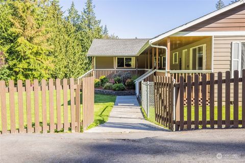 Welcome to this spacious rambler situated on over 1.5 acres. As you approach, you are greeted by a covered front porch, perfect for enjoying your morning coffee. Step inside this 4 bed/3 bath home and be captivated by the inviting family room with va...